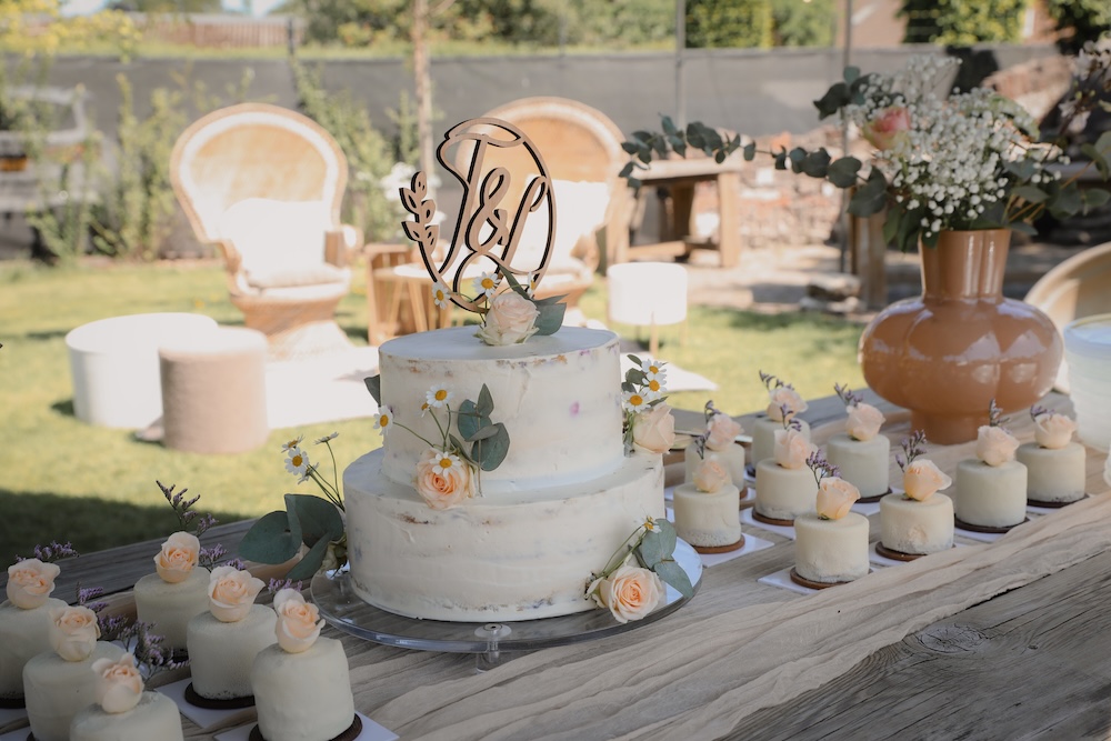 Bruidstaart rozen Bruidstaart rozen